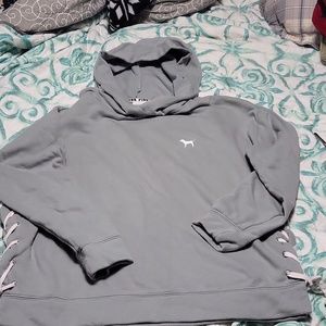 Light Green/Gray Pink Hoodie